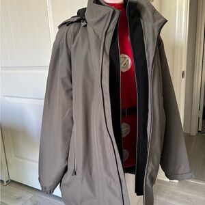 Weatherproof Men's Taupe Raincoat